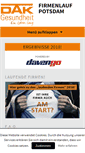 Mobile Screenshot of firmenlauf-potsdam.de